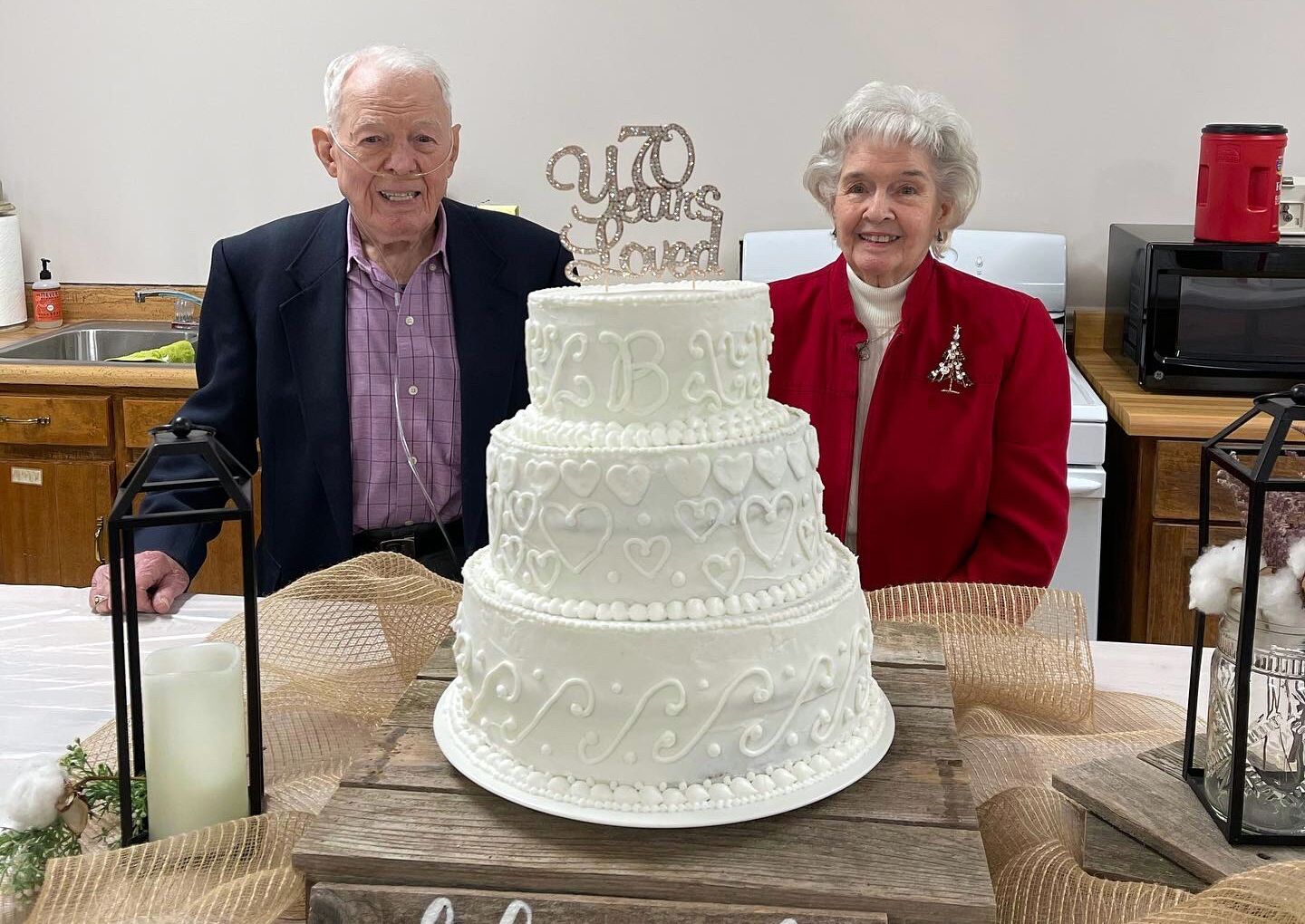 Polk County couple celebrates 70th anniversary